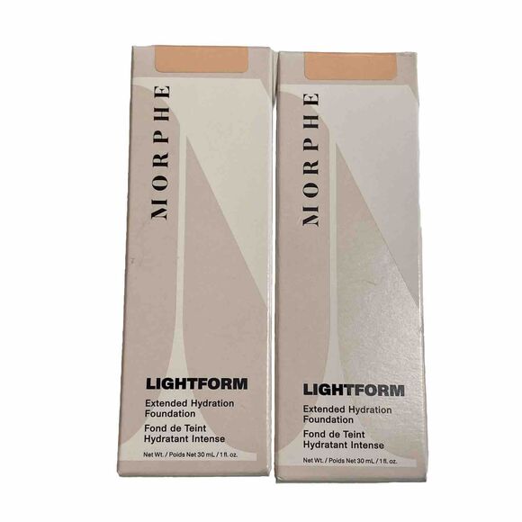 Morphe Other - Morphe LIGHTFORM Extended Hydration Foundation 2 Full Size Bottles Light 04W
